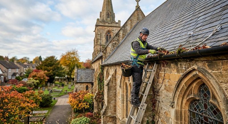 Church Gutter Repair in Mcdonough, GA