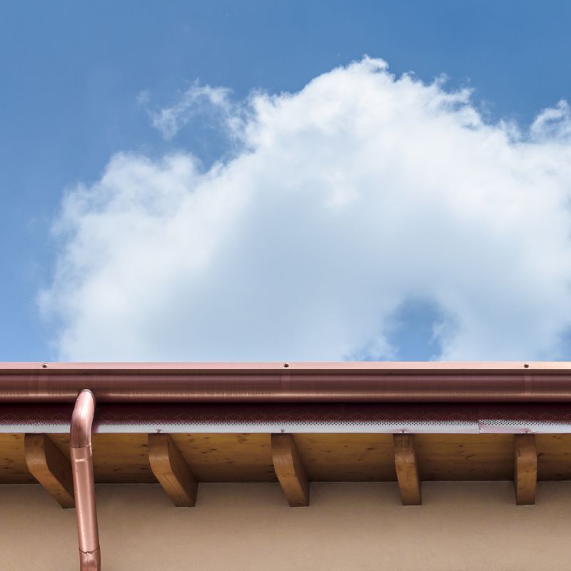 Copper Downspout Installation in San Francisco, CA