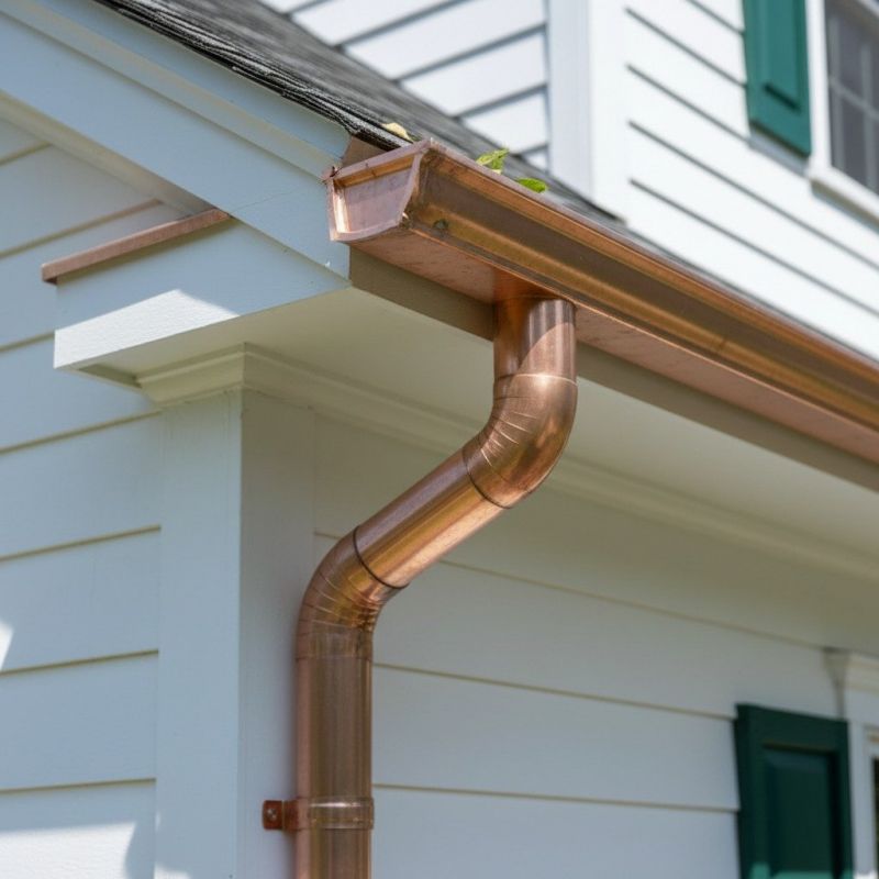 Copper Gutter Installation in Clarksville, TN