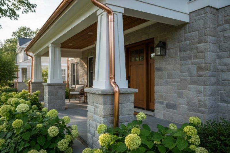 Copper Gutter Installation in San Francisco, CA