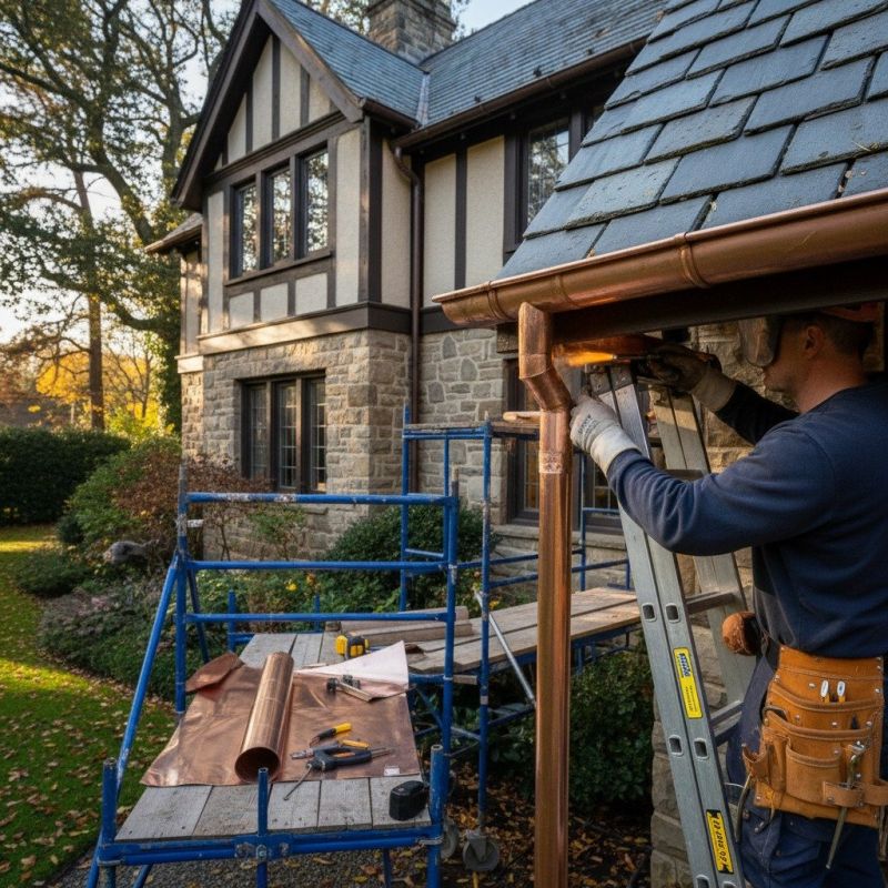Copper Gutter Repair in San Francisco, CA