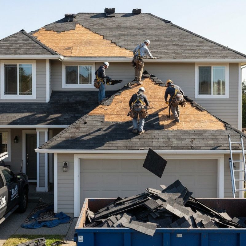 Leaky Roof Replacement in Nashua, NH