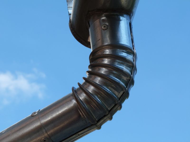Metal Downspout Installation in Roseville, CA