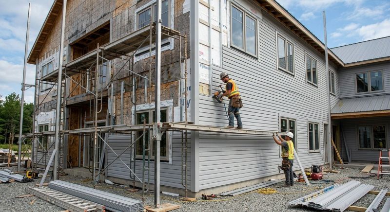 Vinyl Cladding Installation in West Hartford, CT